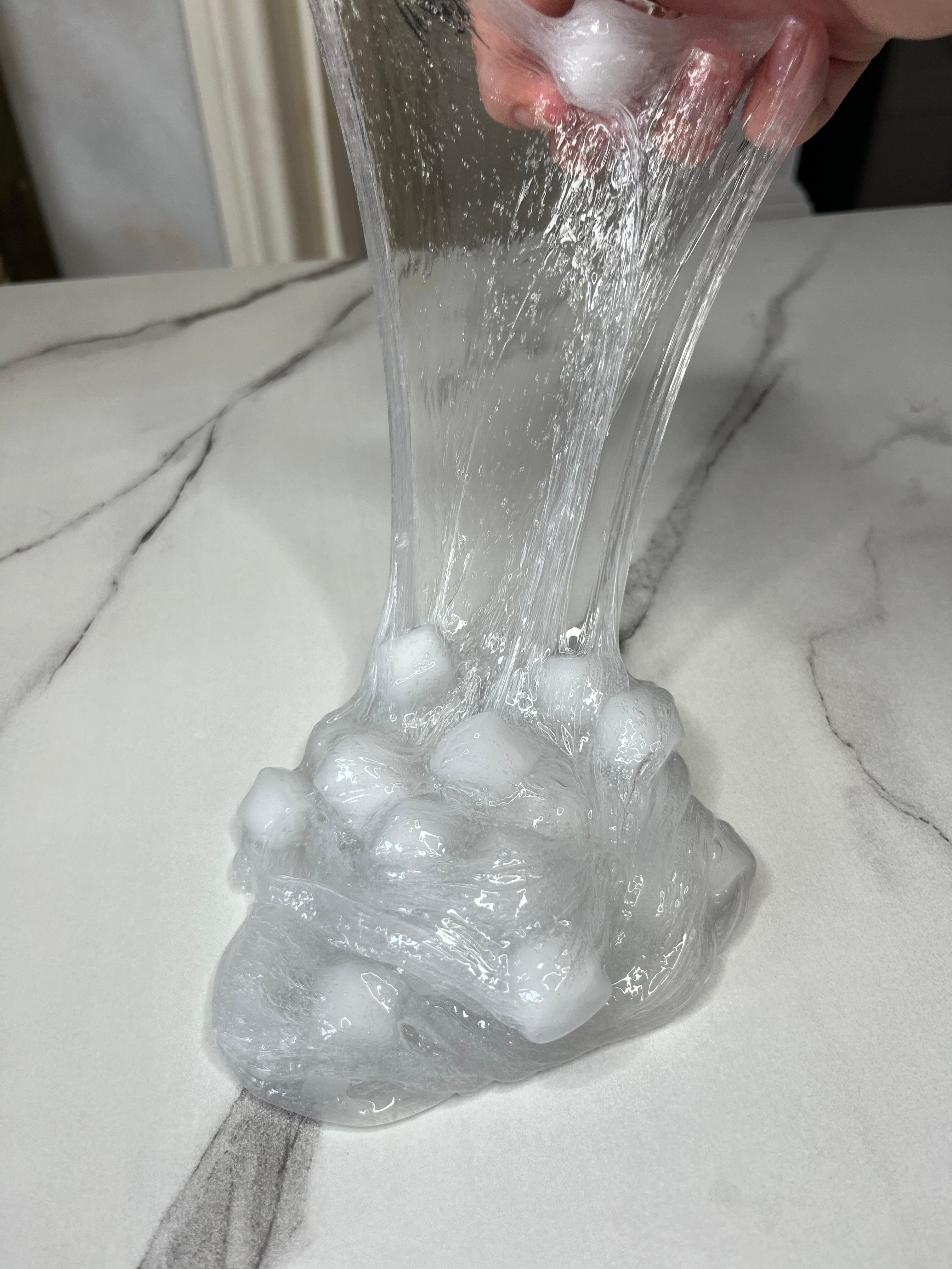 Clear Slime - Jelly cubes