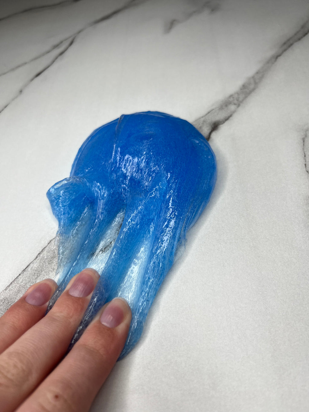 Blue Clear Slime