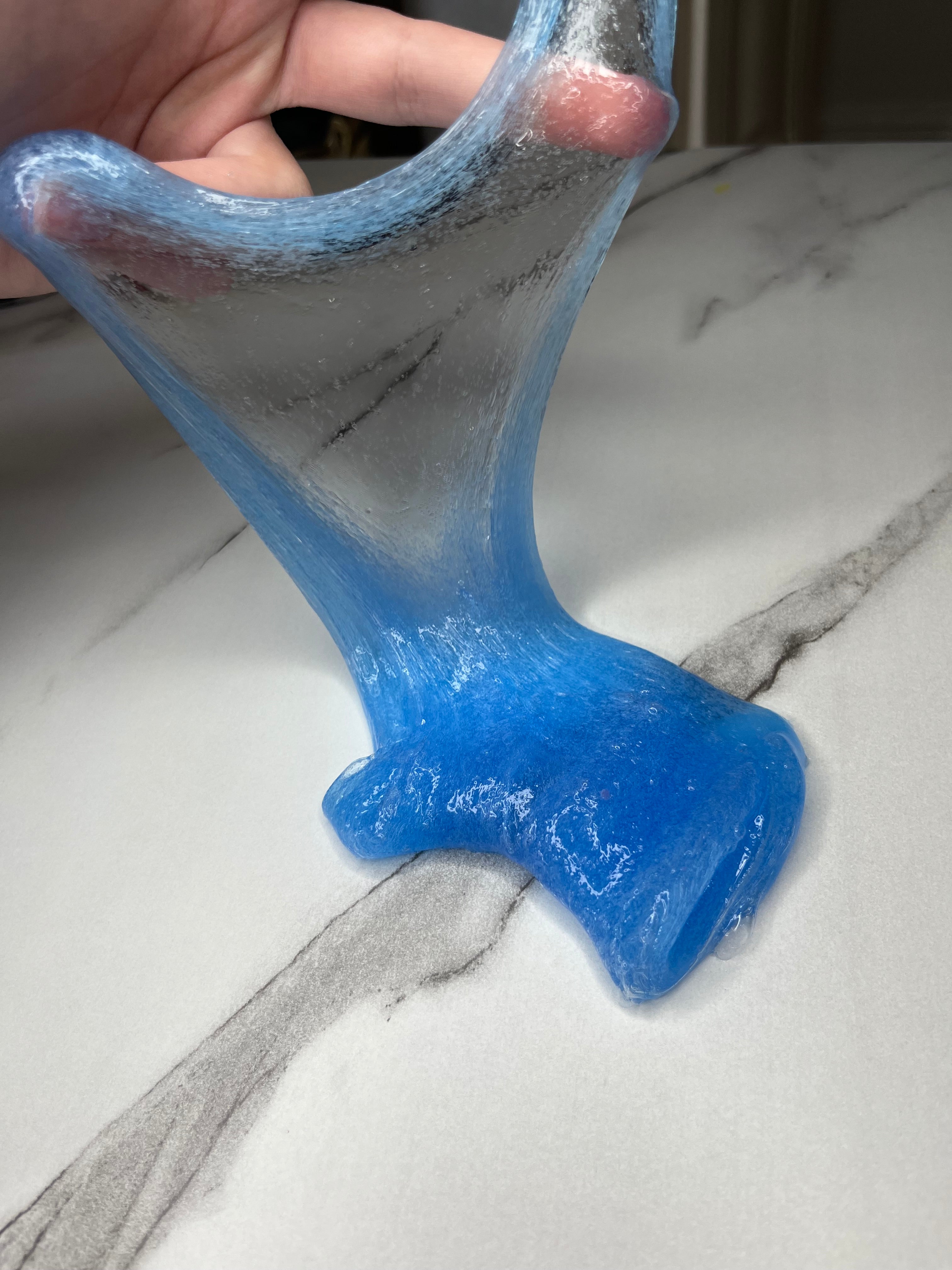 Blue Clear Slime