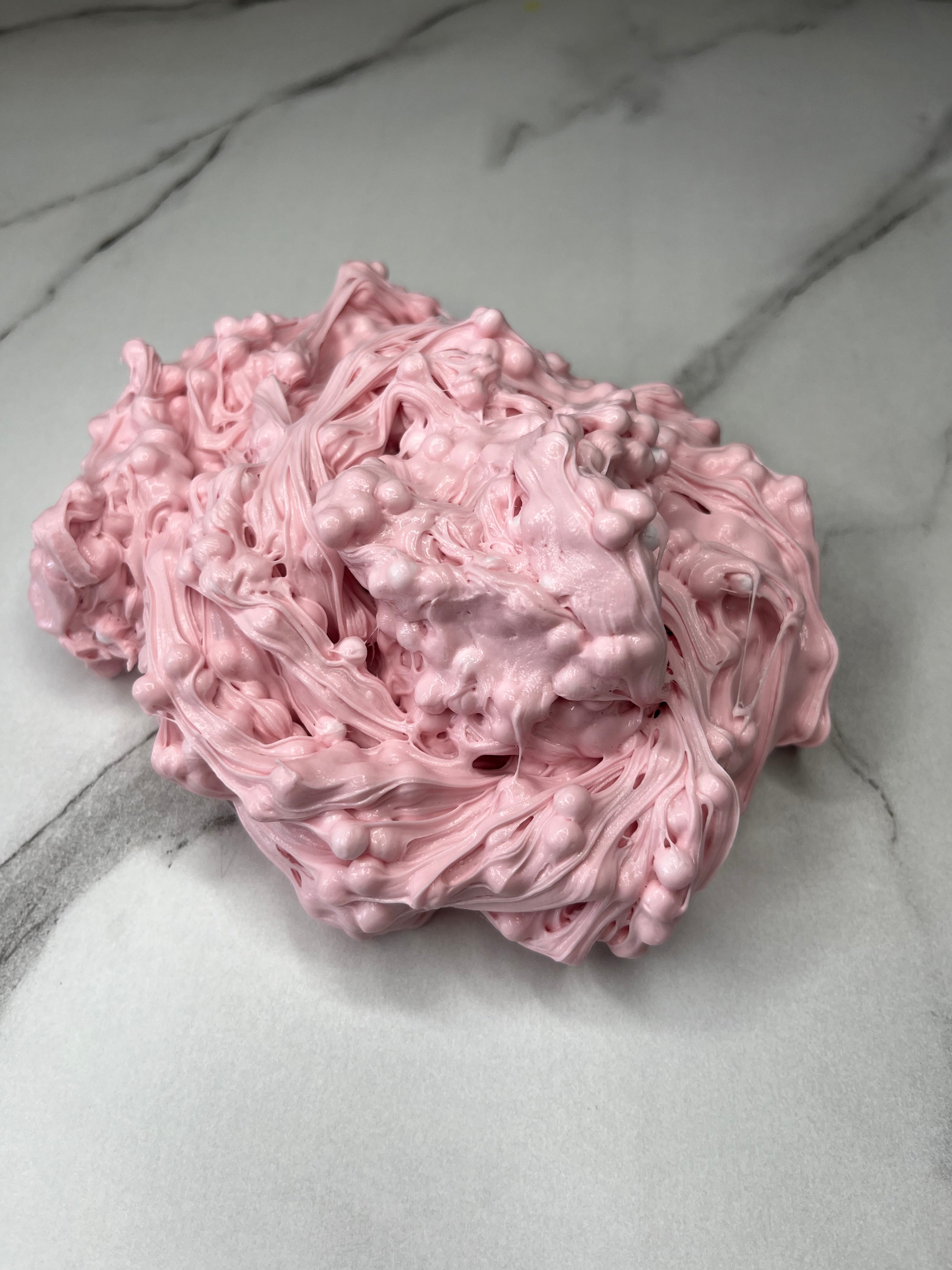 Pink Butter Slime - Crunchy