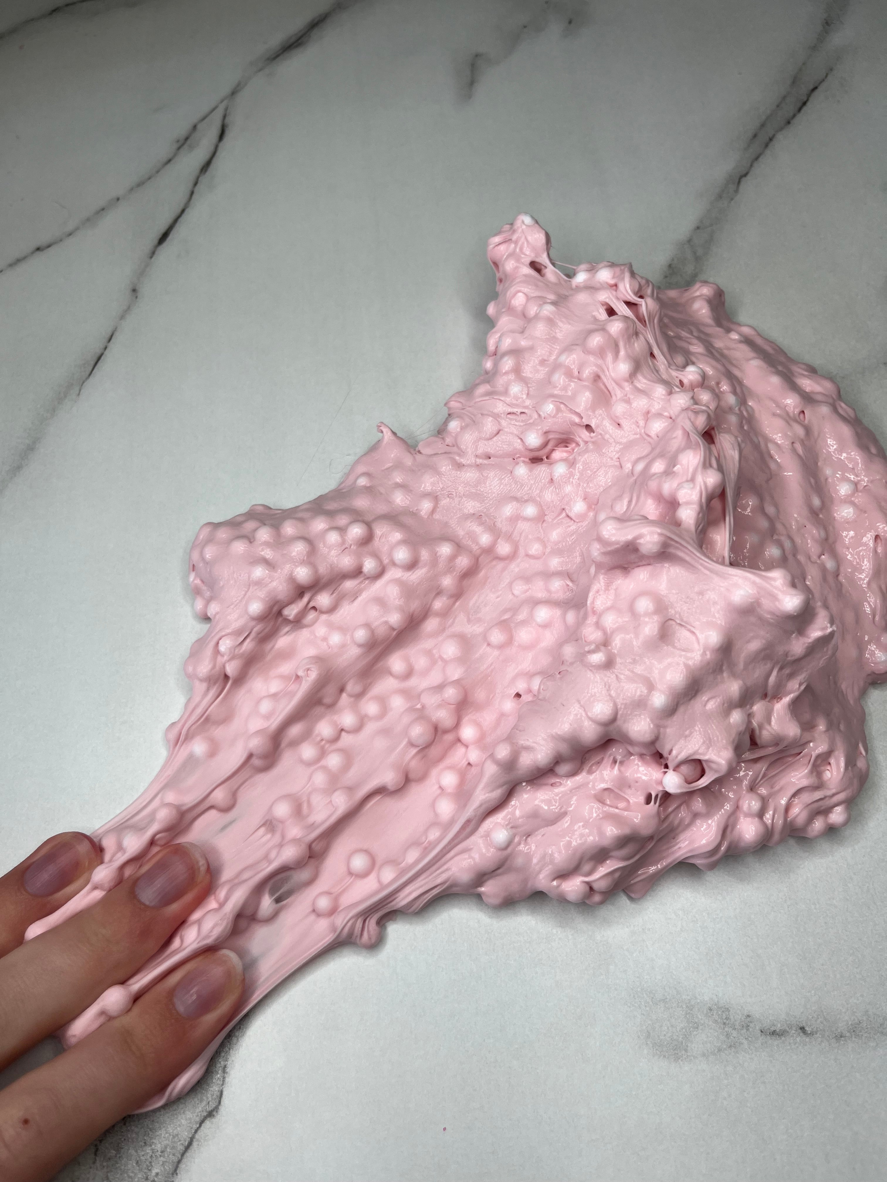 Pink Butter Slime - Crunchy