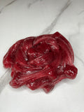 Cherry Clear Slime - Jelly Cubes